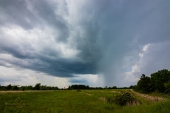 13 maggio 2019 severe thunderstorm supercell near Chandler Oklahoma Tornado Tour StormWind