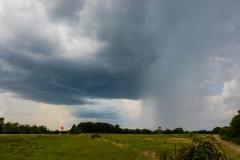 13 maggio 2019 severe thunderstorm supercell near Chandler Oklahoma Tornado Tour StormWind