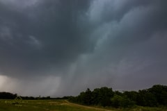 13 maggio 2019 severe thunderstorm supercell near Chandler Oklahoma Tornado Tour StormWind