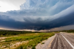 17 maggio 2019 tornado warned severe thunderstorm supercell near Fort Stockton Texas Tornado Tour StormWind