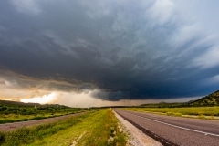 17 maggio 2019 tornado warned severe thunderstorm supercell near Fort Stockton Texas Tornado Tour StormWind