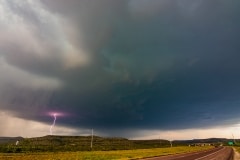 17 maggio 2019 tornado warned severe thunderstorm supercell near Fort Stockton Texas Tornado Tour StormWind