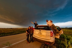 17 maggio 2019 tornado warned severe thunderstorm supercell near Fort Stockton Texas Tornado Tour StormWind