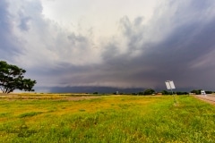 20 maggio 2019 severe thunderstorm supercell near Memphis Texas Tornado Tour StormWind