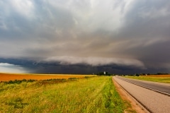 20 maggio 2019 severe thunderstorm supercell near Memphis Texas Tornado Tour StormWind