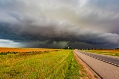 20 maggio 2019 severe thunderstorm supercell near Memphis Texas Tornado Tour StormWind