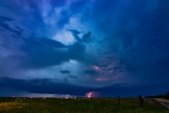 7 maggio 2019 severe thunderstorm supercell near Vernon Texsas Tornado Tour StormWind