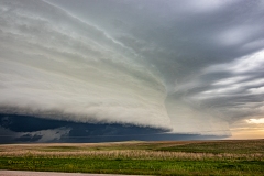 June 6 2020 Faith South Dakota Supercell and shelf cloud - Tornado Tour StormWind