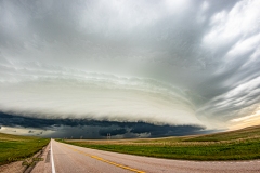 June 6 2020 Faith South Dakota Supercell and shelf cloud - Tornado Tour StormWind