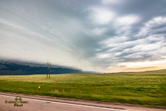 June 6 2020 Faith South Dakota Supercell and shelf cloud - Tornado Tour StormWind