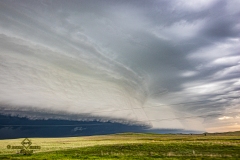 June 6 2020 Faith South Dakota Supercell and shelf cloud - Tornado Tour StormWind