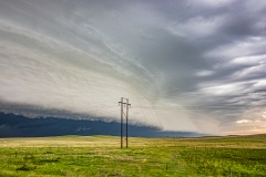 June 6 2020 Faith South Dakota Supercell and shelf cloud - Tornado Tour StormWind