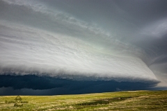 June 6 2020 Faith South Dakota Supercell and shelf cloud - Tornado Tour StormWind