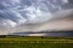 June 6 2020 Faith South Dakota Supercell and shelf cloud - Tornado Tour StormWind