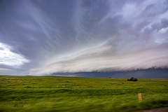 June 6 2020 Faith South Dakota Supercell and shelf cloud - Tornado Tour StormWind