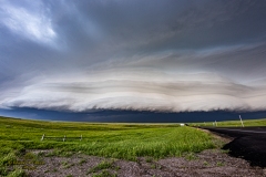 June 6 2020 Faith South Dakota Supercell and shelf cloud - Tornado Tour StormWind