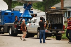 Storm chasers DOW Radar Doppler on Wheels