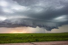 June 7 2020 Ashley North Dakota Supercell - Tornado Tour StormWind