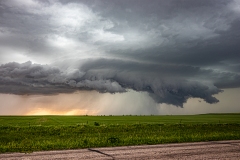 June 7 2020 Ashley North Dakota Supercell - Tornado Tour StormWind