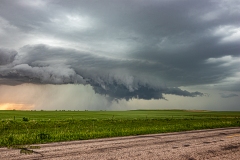 June 7 2020 Ashley North Dakota Supercell - Tornado Tour StormWind