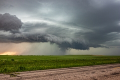 June 7 2020 Ashley North Dakota Supercell - Tornado Tour StormWind