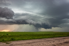 June 7 2020 Ashley North Dakota Supercell - Tornado Tour StormWind