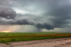 June 7 2020 Ashley North Dakota Supercell - Tornado Tour StormWind