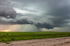 June 7 2020 Ashley North Dakota Supercell - Tornado Tour StormWind