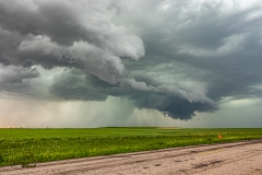 June 7 2020 Ashley North Dakota Supercell - Tornado Tour StormWind