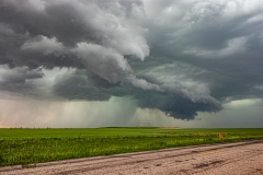 June 7 2020 Ashley North Dakota Supercell - Tornado Tour StormWind