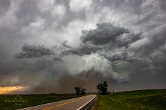 June 7 2020 Ashley North Dakota Supercell - Tornado Tour StormWind