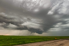 June 7 2020 Ashley North Dakota Supercell - Tornado Tour StormWind