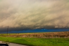 March 19 2020 severe thunderstorm supercell near Davidson Oklahoma Tornado Tour StormWind