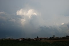 Piemonte caccia alla tempesta e supercella del 01-08-2008