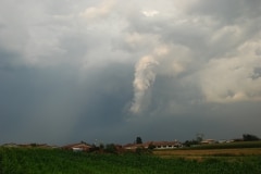 Piemonte caccia alla tempesta e supercella del 01-08-2008